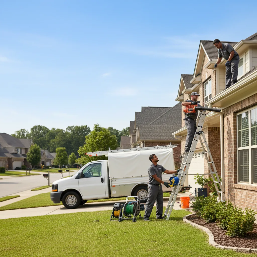 Home Gutter Service in Golden Eagle, IL near me